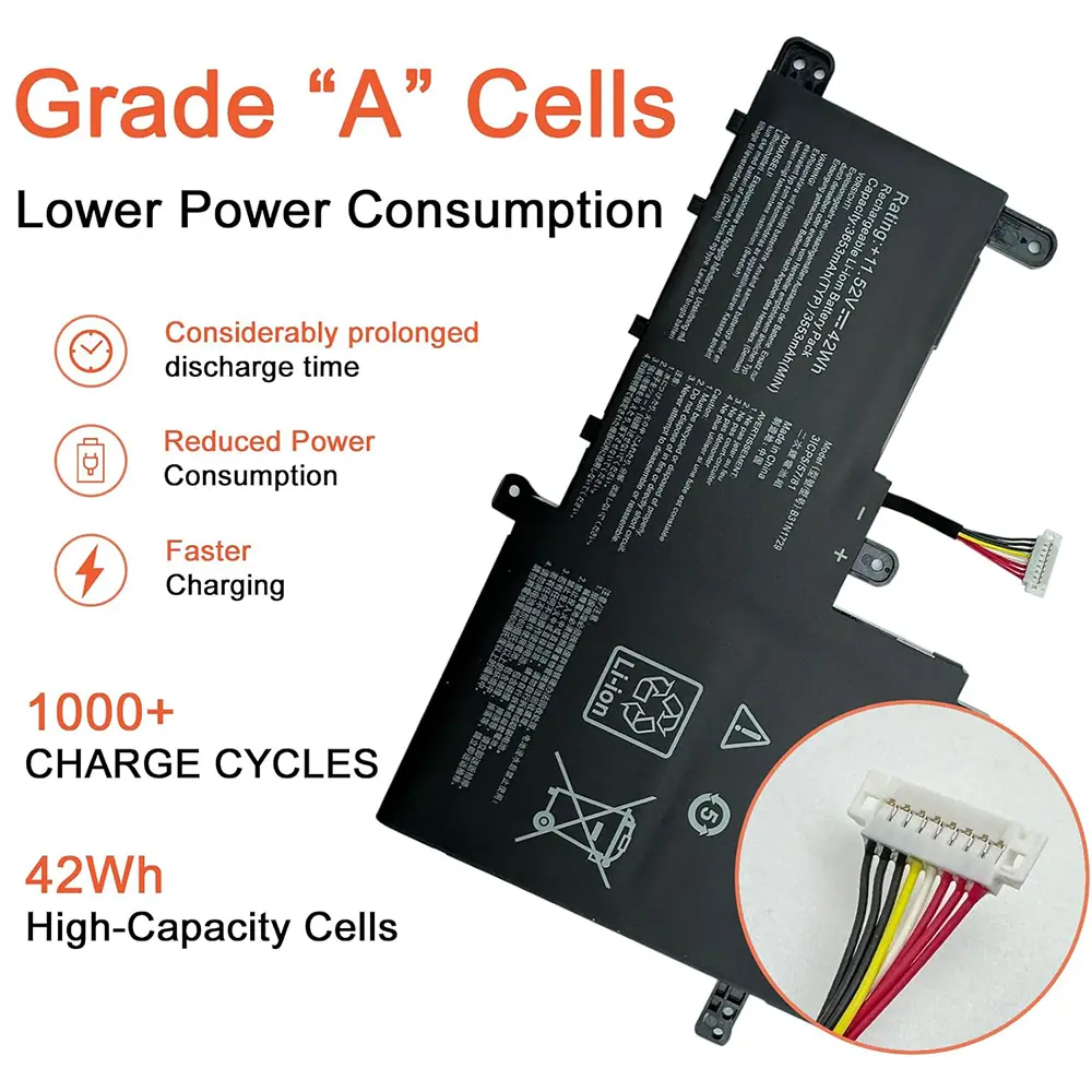 B31N1729 Laptop Battery for Asus VivoBook S15 S530 S530U S530UF S530FA X530UA X530UF X530FA X530FN K530F V530FF P1502FF S5300F