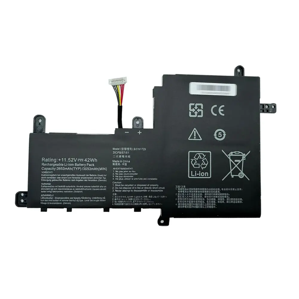 B31N1729 Laptop Battery for Asus VivoBook S15 S530 S530U S530UF S530FA X530UA X530UF X530FA X530FN K530F V530FF P1502FF S5300F