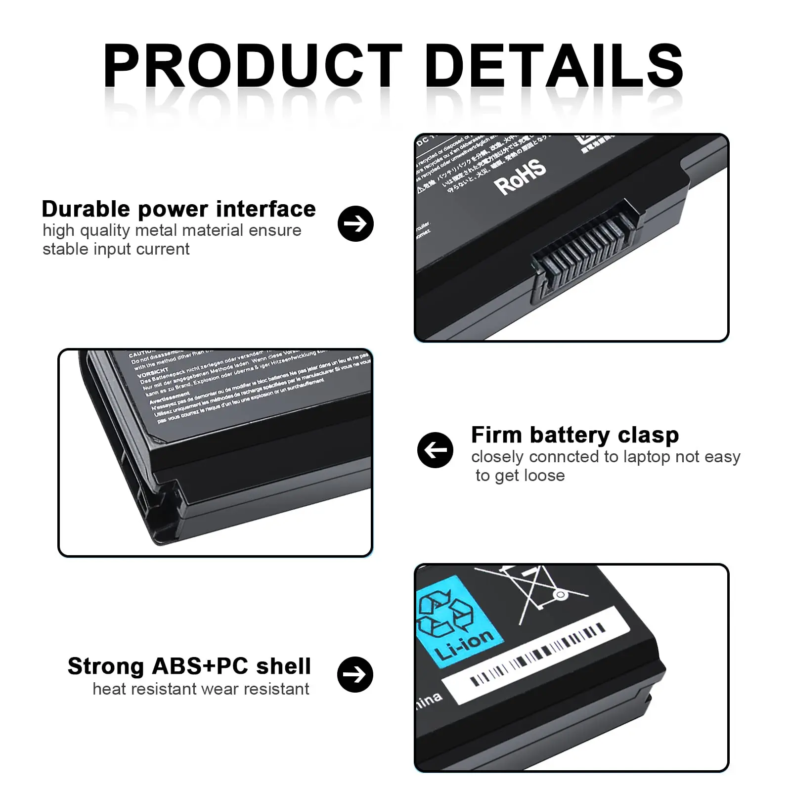 PA3817U-1BRS Battery for Toshiba Satellite P755 P745 L755 L755D L775 L775D L745 L655 L675 L645 C655 C675 A655 M645 P745-S4320