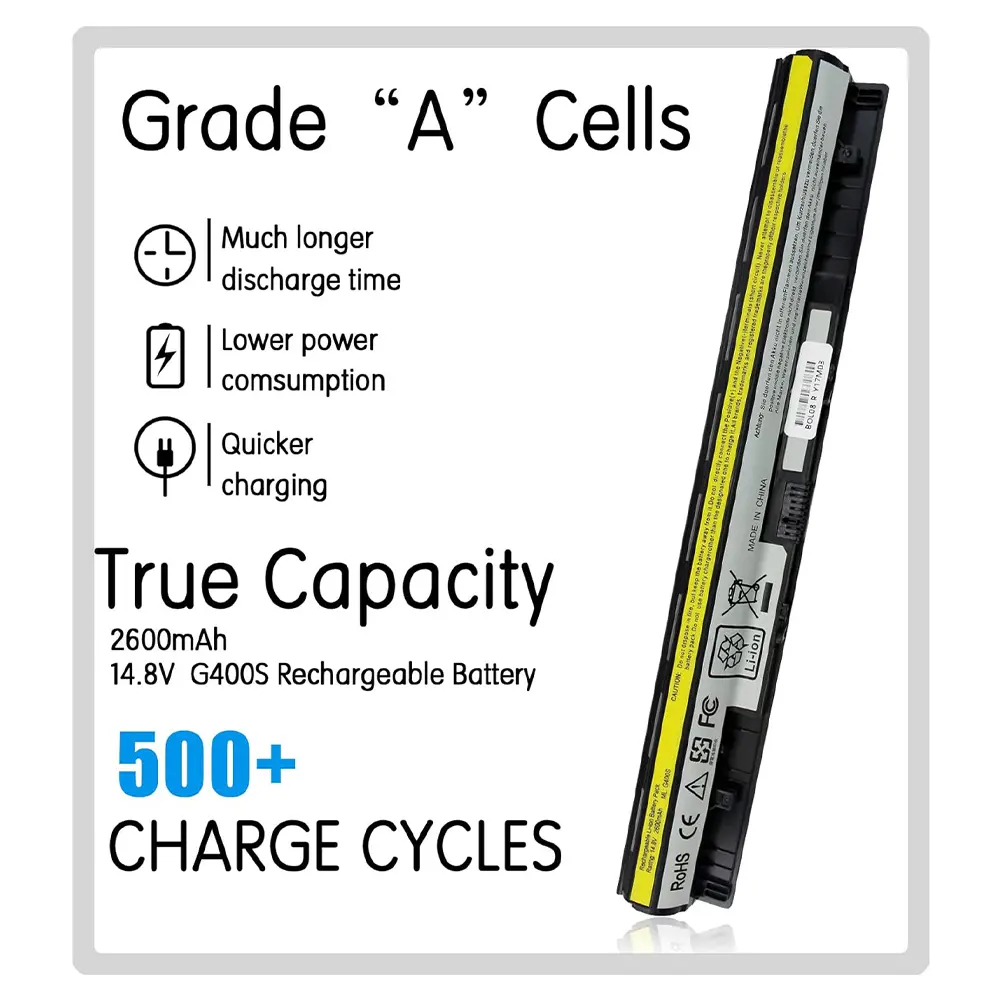 G400S Battery for Lenovo L12L4A02 G50 G50-45 L12S4A02 L12M4A02 L12M4E01 Z50 L12L4E01 Z70 L12S4E01 Z50-70 Z70-80 G505S G500S