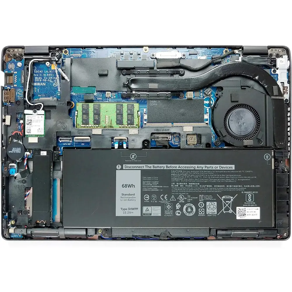 New 3HWPP Laptop Battery for Dell Precision 3541 3550 3551 for Dell Latitude 5401 5501 5410 5411 5510 5511 1VY7F N2NLL P80F003