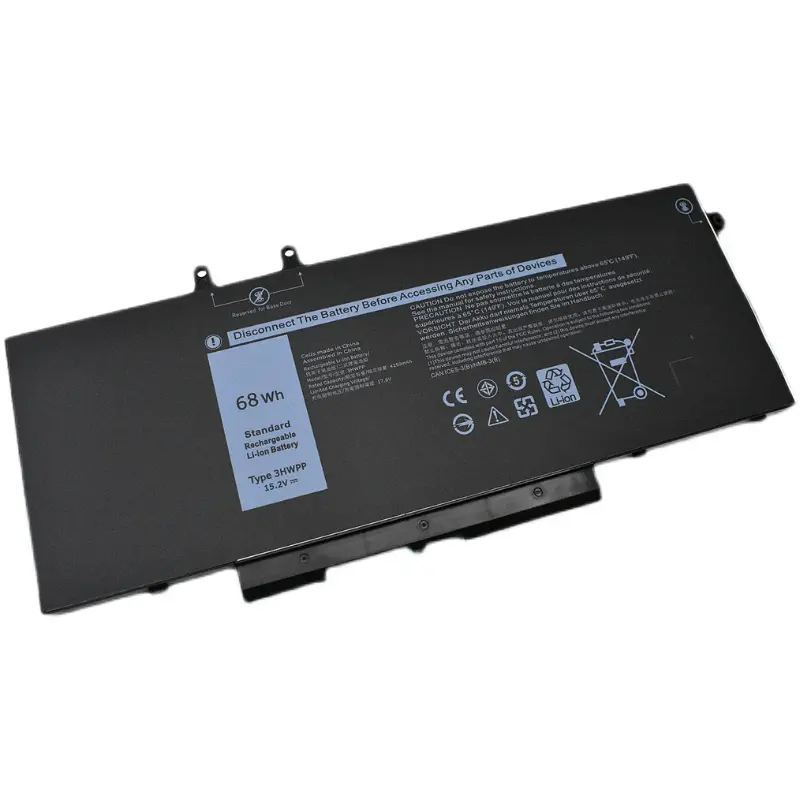 New 3HWPP Laptop Battery for Dell Precision 3541 3550 3551 for Dell Latitude 5401 5501 5410 5411 5510 5511 1VY7F N2NLL P80F003