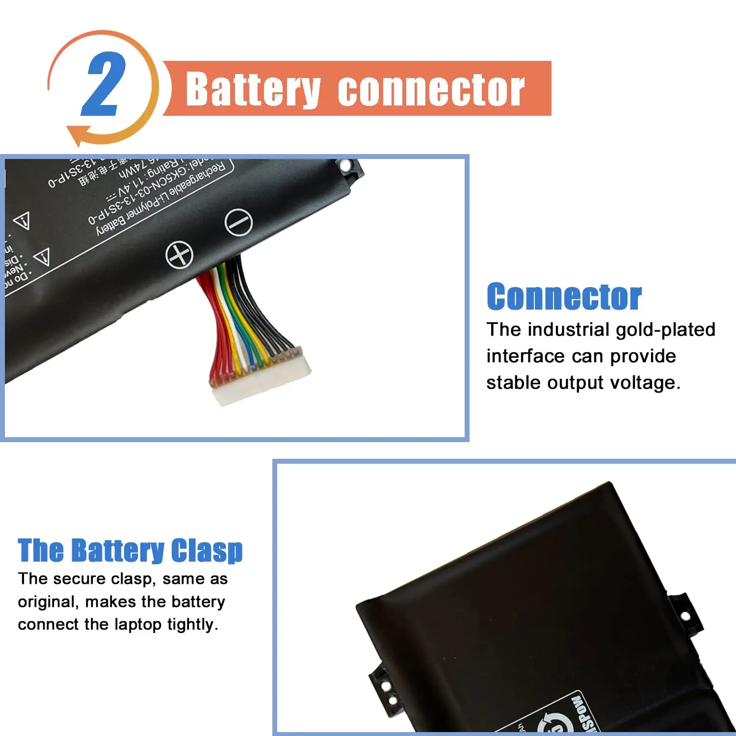 GK5CN-00-13-3S1P-0 Battery for Mechrevo X8Ti X8Ti Plus Z2 Z2 Air Machenike F177-B T90 Plus Hasee Z7M-KP7Z Getac GK5CN5Z TONGFANG