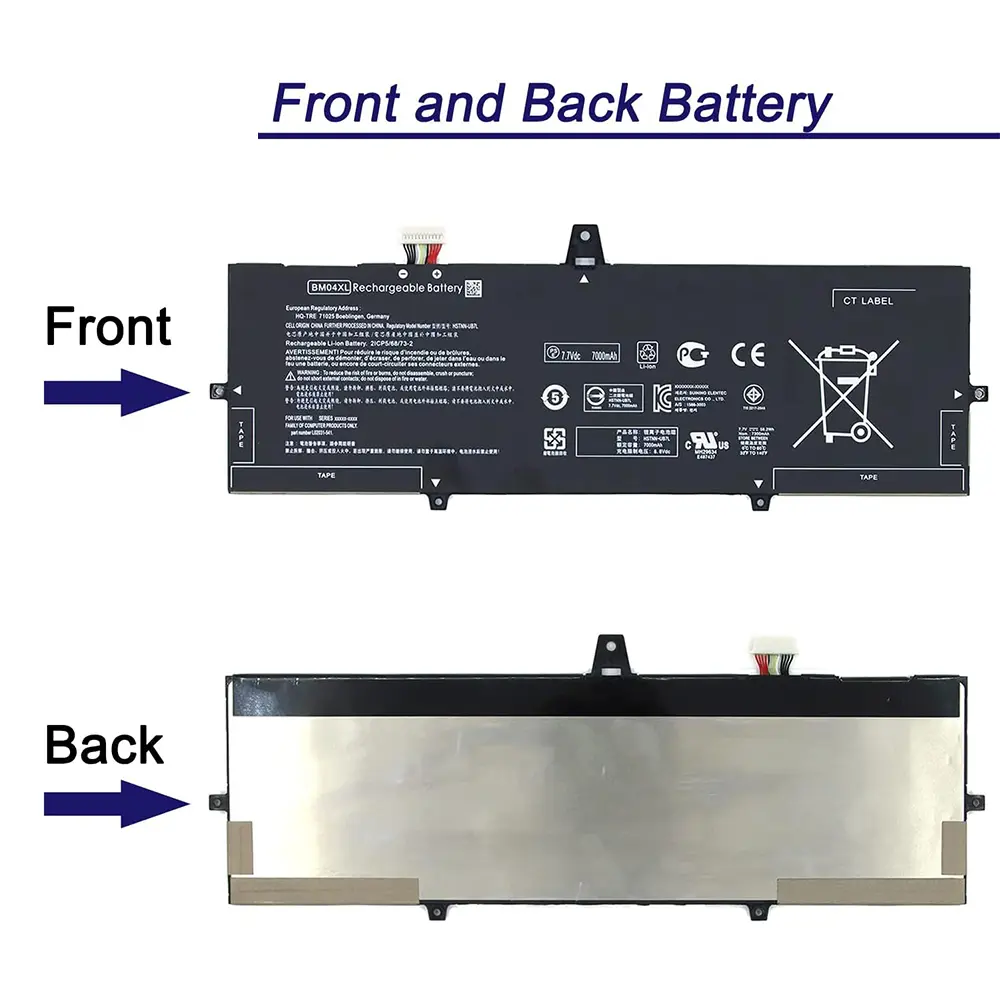 BM04XL Laptop Battery for HP EliteBook X360 1030 G3 G4/1030 G3 45X96UT 3ZH01EA Series BMO4XL HSTNN-UB7L L02031-241 L02031-2C1