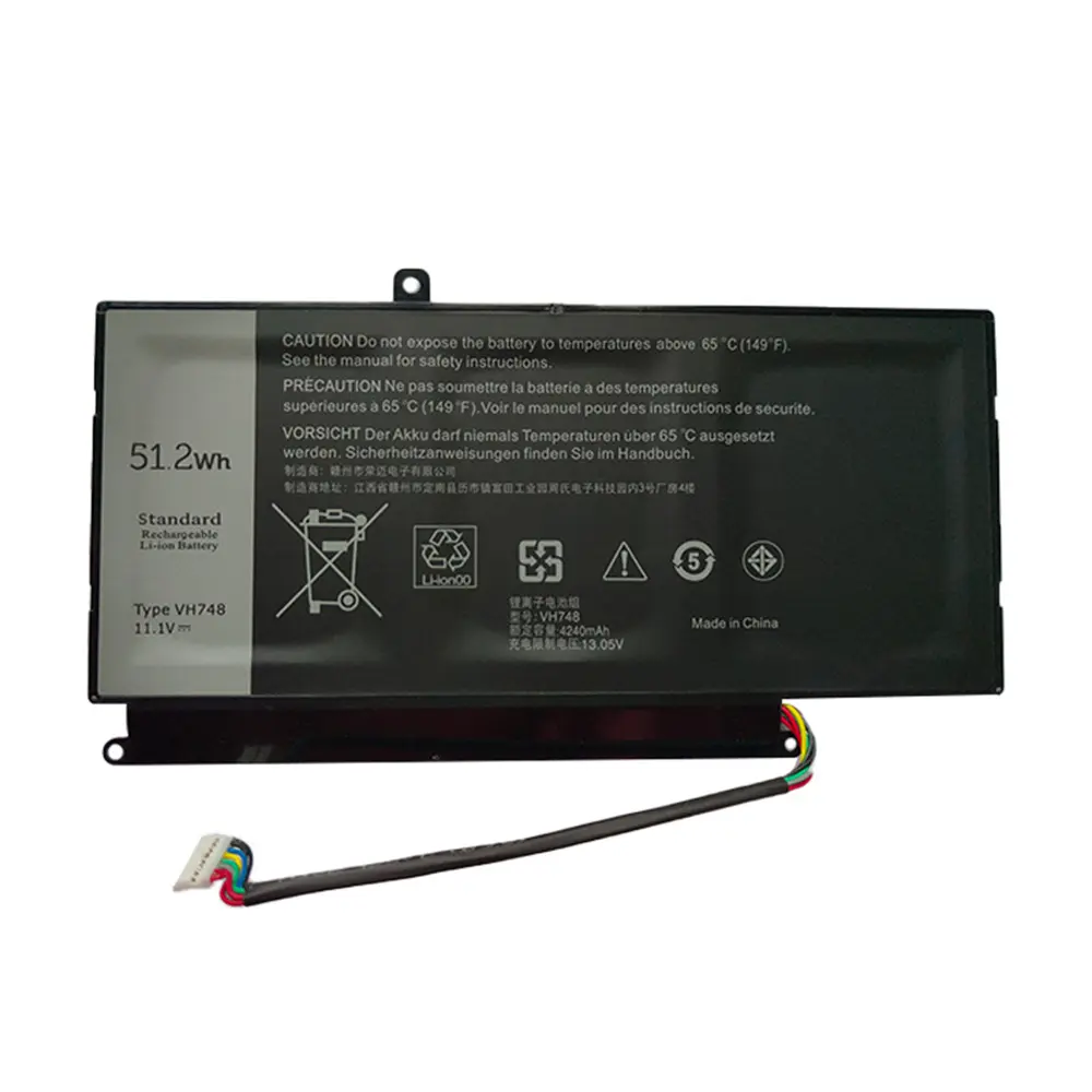 VH748 Laptop Battery for Dell Inspiron 14 5439 Vostro 5460 5470 5560 Series Ins14zD-3526 V5460D-1308 V5460D-2628 V5460R-2526