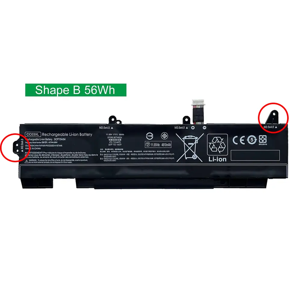 CC03XL L77991-005 Laptop Battery fo HP EliteBook 850 855 G7 G8 ZBook Firefly 15 G7 G8 Series HSTNN-UB8W HSTNN-DB9O L77622-541