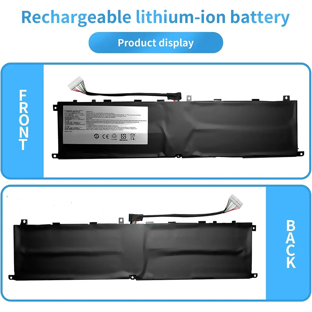 BTY-M6L Laptop Battery for MSI GS65 Stealth Thin 8RF 8RE 9RE PS42 8RB P65 Creator 8RD 8RE MS-16Q2 MS-16Q3 PS63 Modern 8RC GS75
