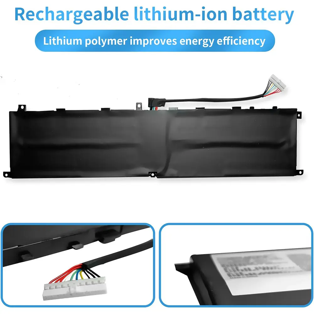 BTY-M6L Laptop Battery for MSI GS65 Stealth Thin 8RF 8RE 9RE PS42 8RB P65 Creator 8RD 8RE MS-16Q2 MS-16Q3 PS63 Modern 8RC GS75