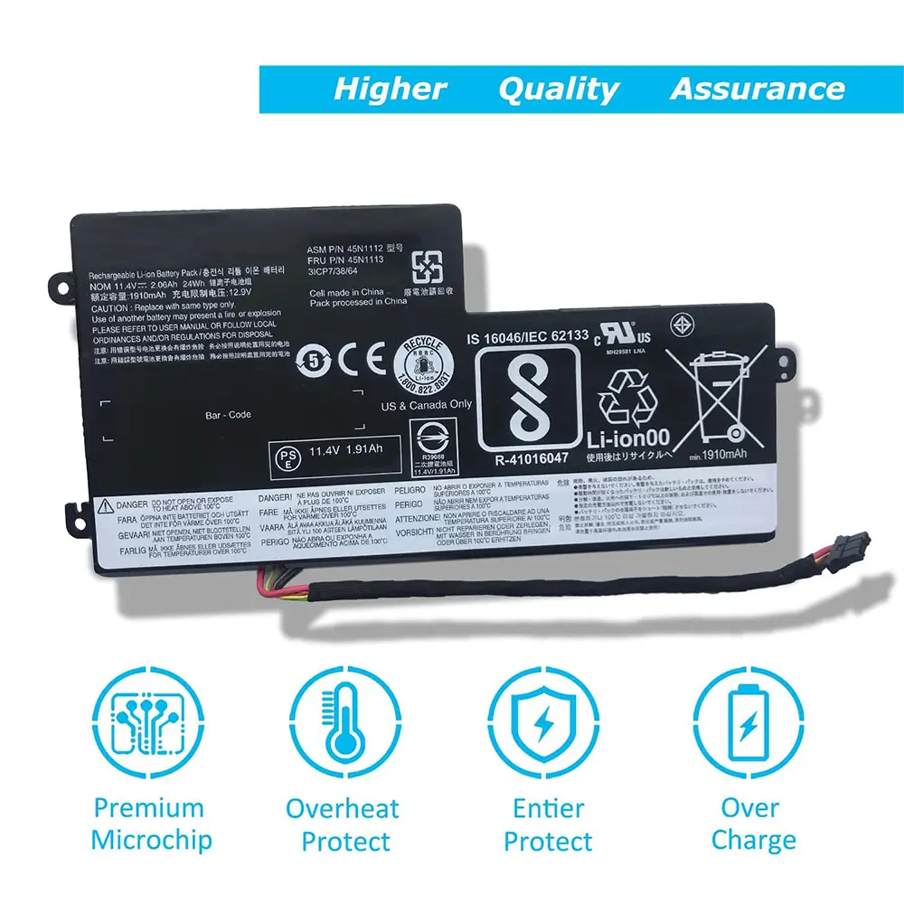 45N1112 Laptop Battery for Lenovo ThinkPad A275 T440 T440S T450 T450S T460 X230S X240 X240S X250 X260 X270 Series 45N1108