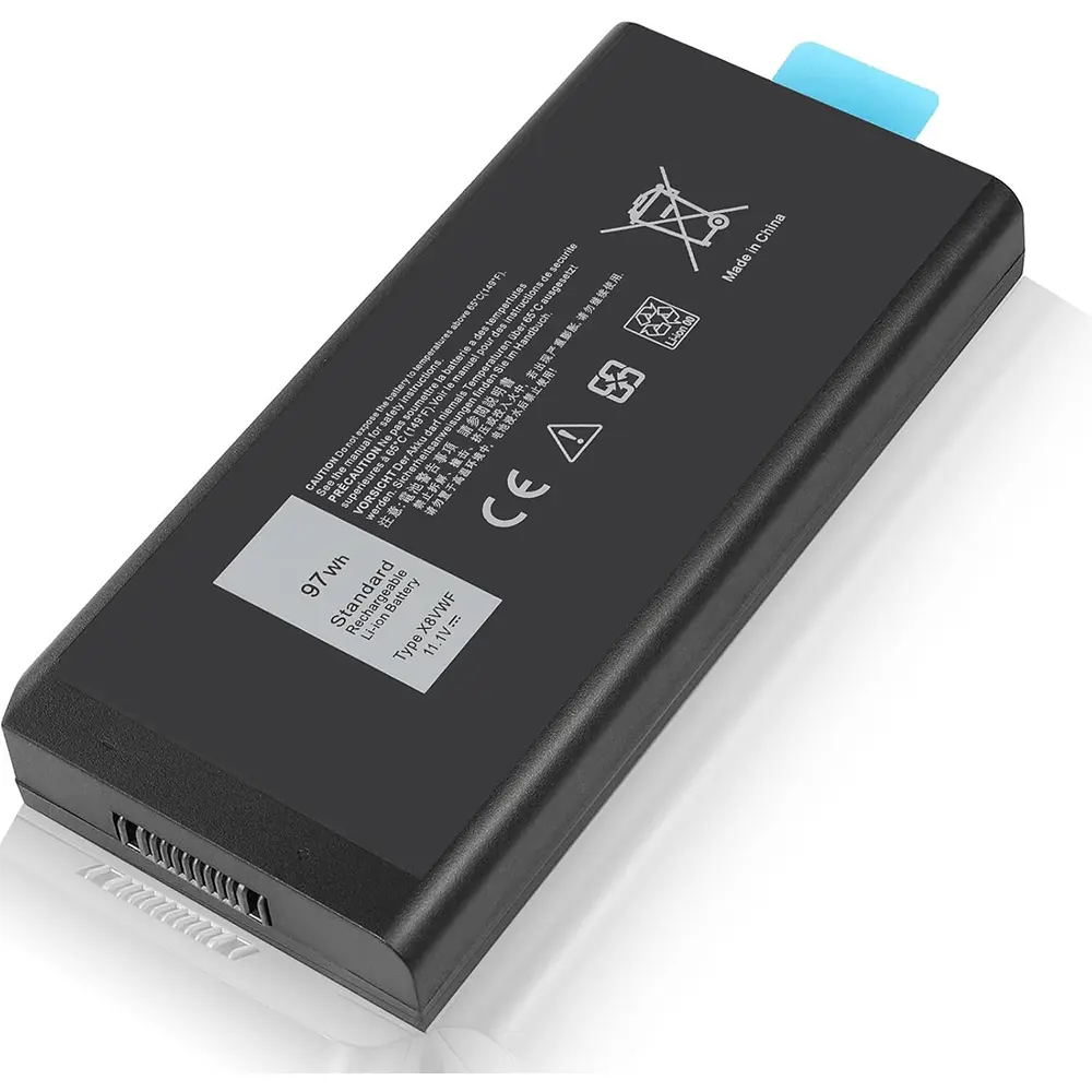 97Wh X8VWF Laptop Battery for Dell Latitude 14 Rugged 5404 5414 E5404 Extreme 7404 7414 E7404 Series P45G P45G002 P46G P46G001