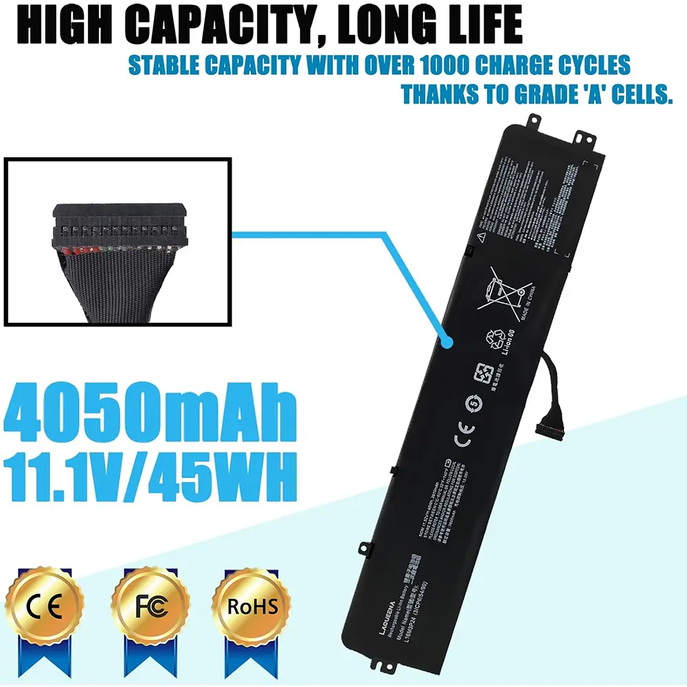 L14M3P24 Laptop Battery for Lenovo IdeaPad Y700-14ISK 700-15ISK 700-17ISK Legion Y520-15IKBA Y520-15IKBM L14S3P24 L16S3P24