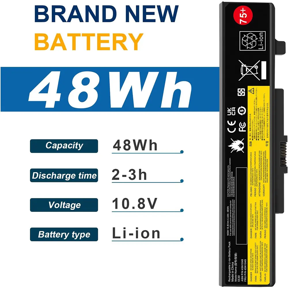 B590 E430 E530 E540 0A36311 Laptop Battery for ThinkPad E431 E435 E440 E445 E531 E535 45N1048 45N1049 45N1043 45N1042 45N1044
