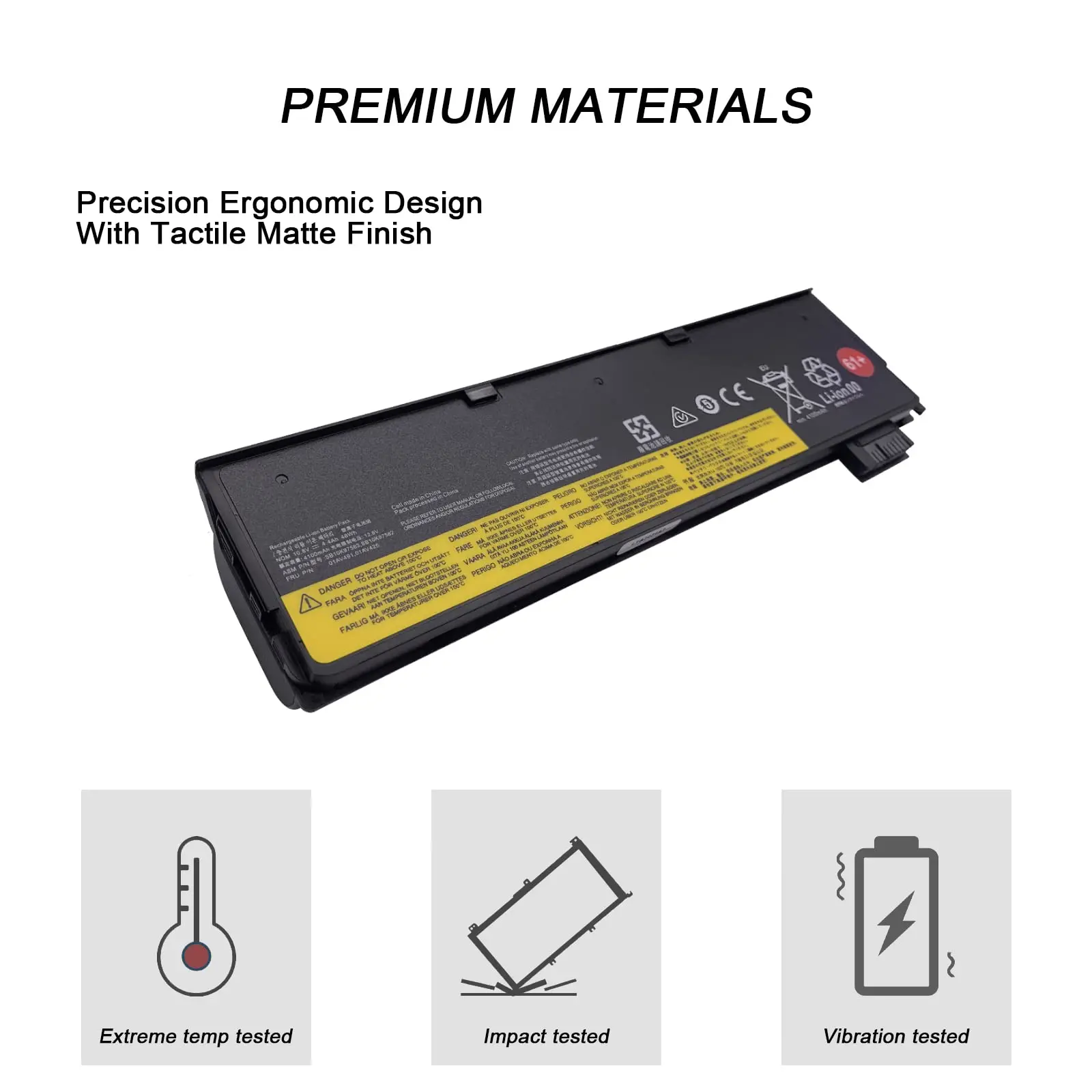 01AV425 61+ 48Wh Battery for Lenovo ThinkPad T470 T570 T480 T580 A475 A485 P51S P52S TP25 4X50M0881 01AV491 SB10K97582 01AV426
