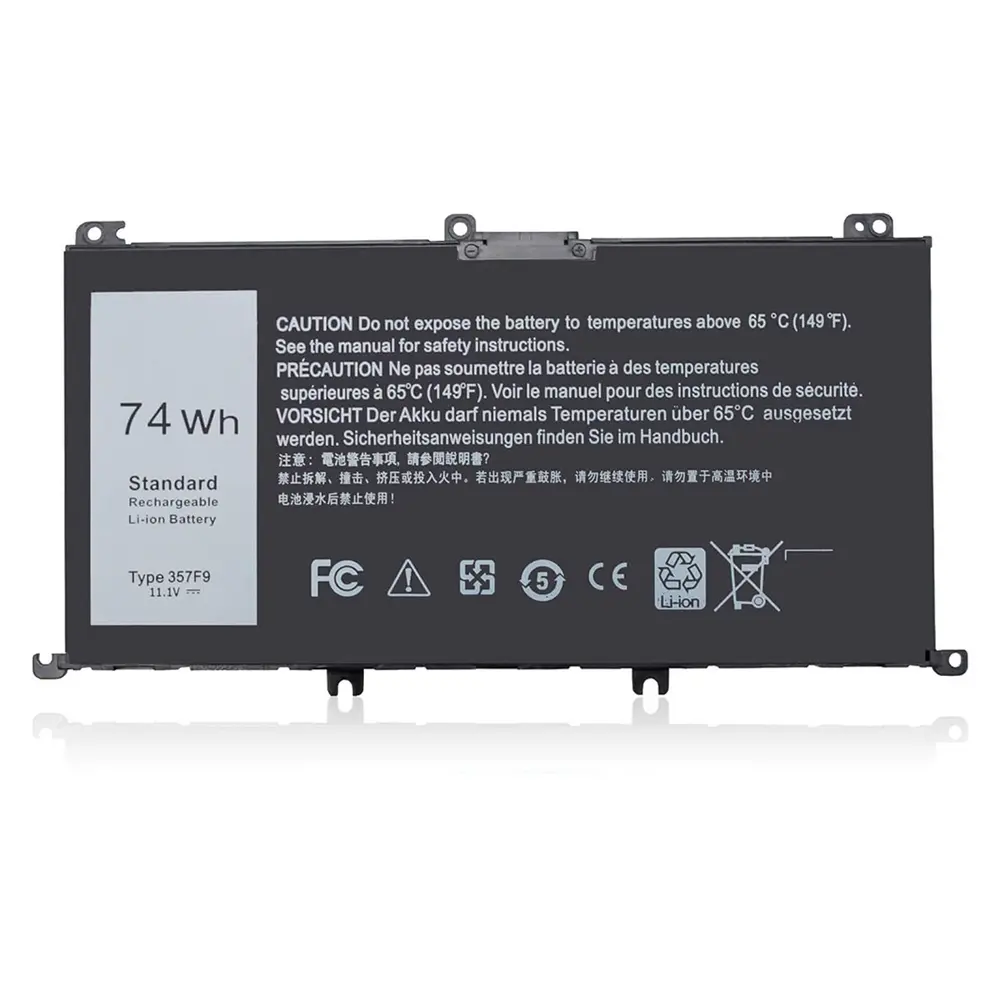 74WH 357F9 Laptop Battery for Dell Inspiron 15 7000 Gaming 15 7559 i7559 7557 i7557 5577 7567 5576 7566 i7559-5012GRY P65F P57F