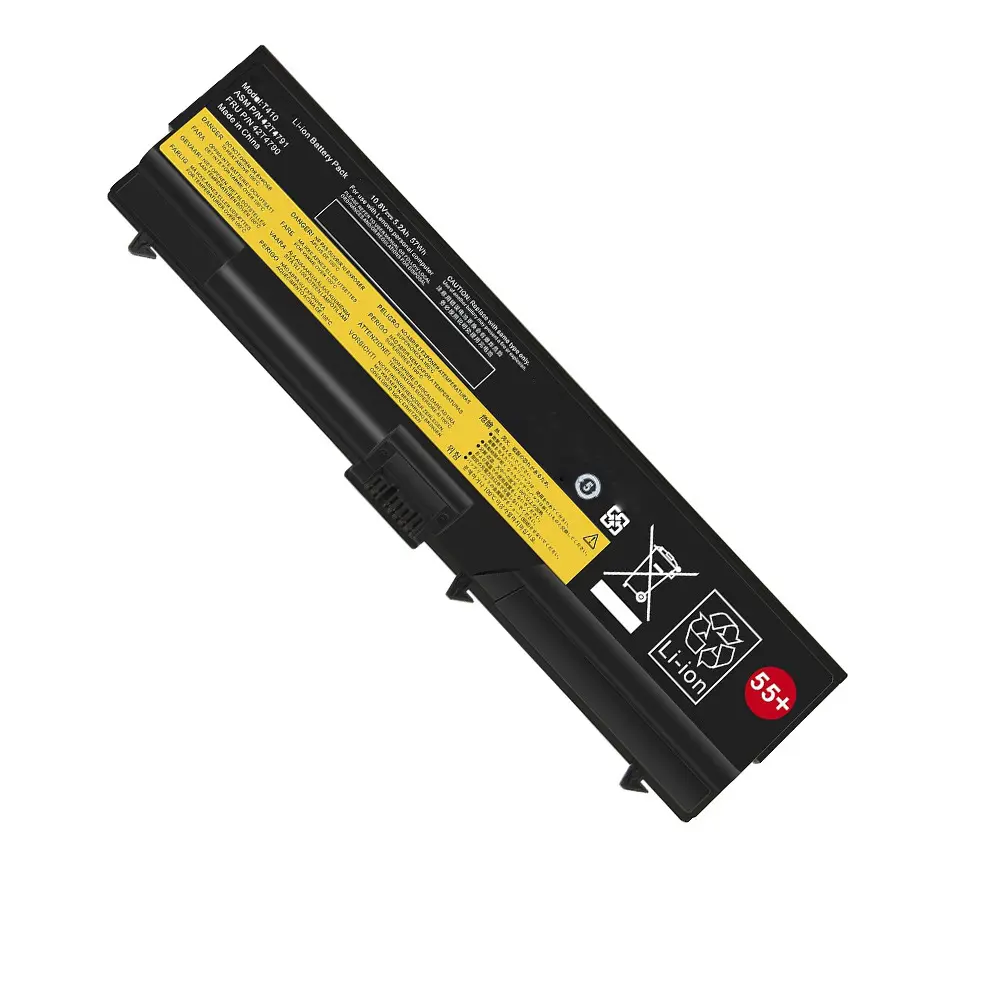 55+ Laptop Battery for Lenovo ThinkPad T410 T510 T520 W510 W520 L412 L420 L512 SL410 SL510 42T4799 42T4751 42T4235 42T4753