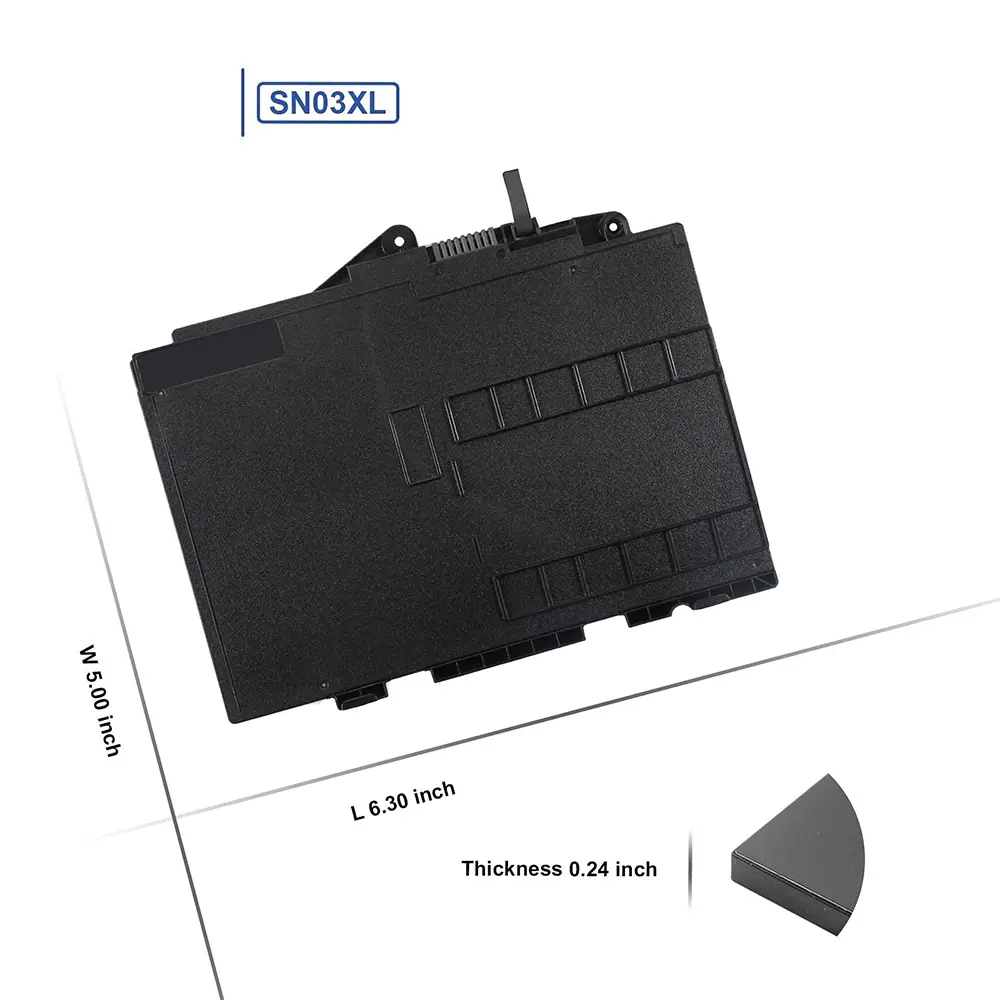 SN03XL ST03XL Laptap Battery for HP EliteBook 820 G4 G3 725 G3 G4 828 G4 HSTNN-I42C HSTNN-I34C 800232-541 800514-001 11.4V 44Wh