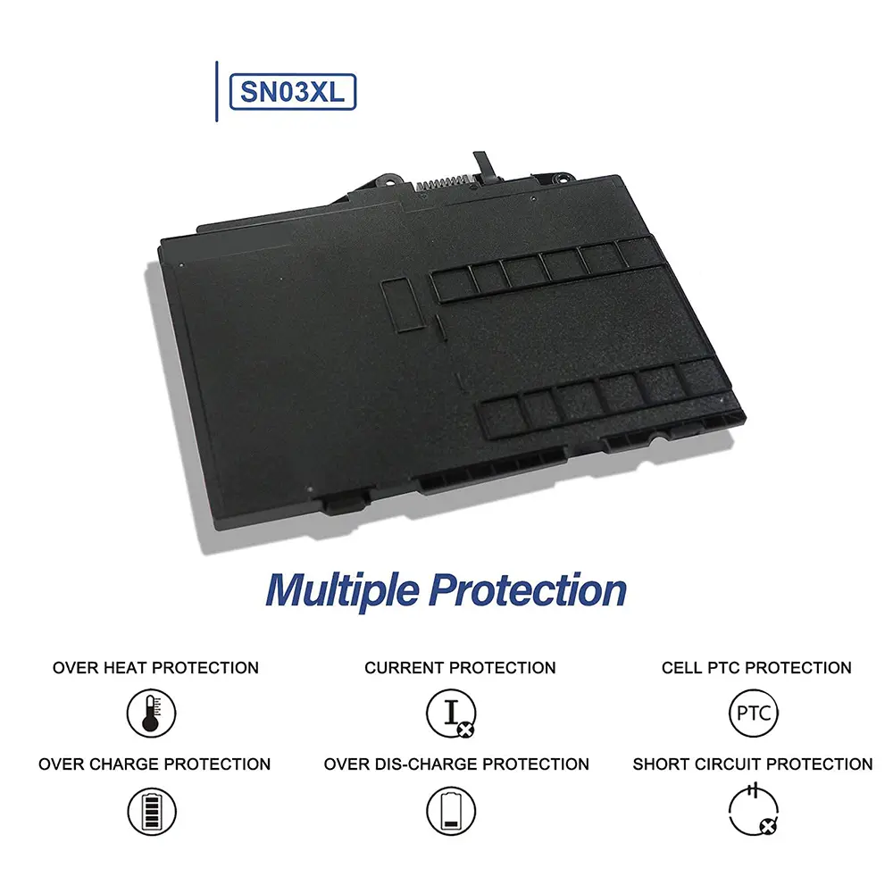 SN03XL ST03XL Laptap Battery for HP EliteBook 820 G4 G3 725 G3 G4 828 G4 HSTNN-I42C HSTNN-I34C 800232-541 800514-001 11.4V 44Wh