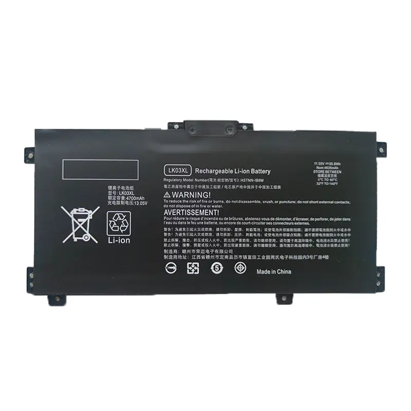 LK03XL Laptop Battery For HP envy 15 x360 15-bp 15-cn TPN-W127 W128 W129 W132 HSTNN-LB7U HSTNN-UB7I HSTNN-IB8M LB8J
