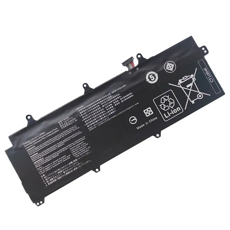 3255mAh 15.4V C41N1712 Laptop Battery For ASUS GX501 GX501Vl GX501GI GX501G GX501GM GX501GS GX501VSK GX501VS-XS710B200-02380100