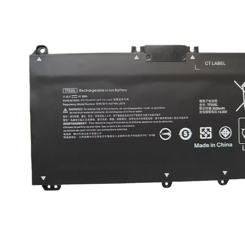 TF03XL Laptop Battery for HP Pavilion 14-bf033TX 14-bf038TX 15-CC563ST HSTNN-LB7X TPN-Q188 15-CC 11.55V 3500MAH