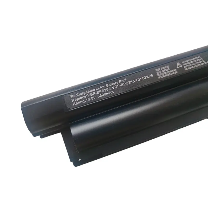 BPS26 5300mAh New Laptop Battery for Sony VAIO VGP-BPS26 VGP-BPL26 VGP-BPS26A PCG-61A12L PCG-61A13L PCG-61A14L PCG-71713L