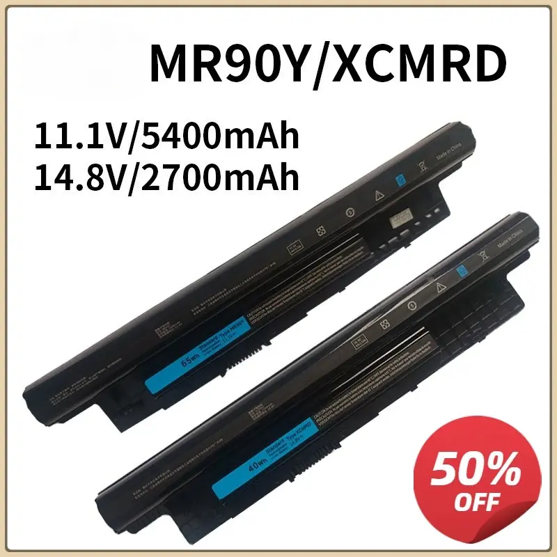 40Wh XCMRD Laptop Battery for Dell Inspiron 15 3000 Series 3521 3531 3537 15R 5537 5521 17R 17 3721 3737 5737 14R 3421 5421 7447