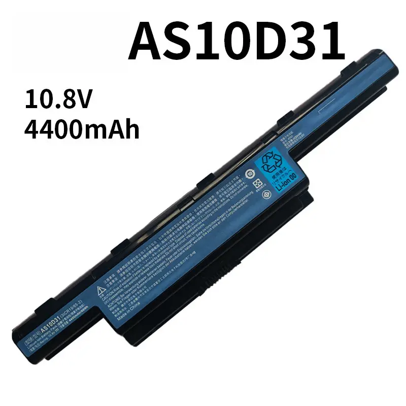 AS10D31 10.8V 4400mAh Laptop Battery For Acer Aspire AS10D81 V3-571G V3-771g AS10D51 AS10D61 AS10D71 5741 5742 5551G 5560G