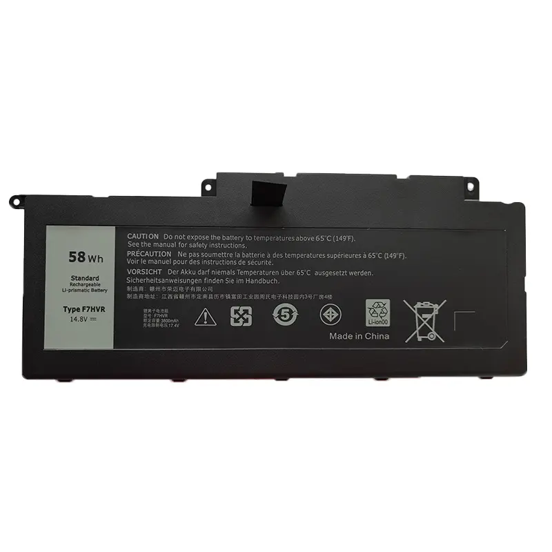 LIXI 14.8V 3800mAh F7HVR 58Wh G4YJM T2T3J Laptop Battery For Dell Inspiron 17 7000 7737 7746 14 15 15r 5545 7537 G4YJM 062VNH