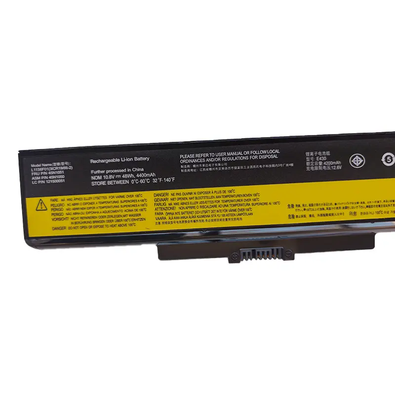 L11S6F01-E430 10.8V 4400mAh Laptop Battery for Lenovo ThinkPad Edge E440 E431 E435 E530 E531 E535 E540 E430C E545 E530 45N1043