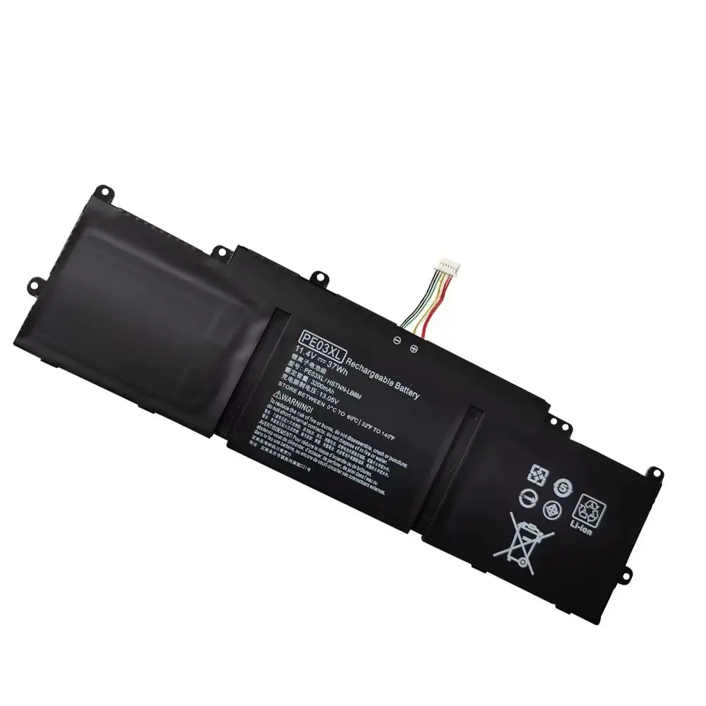 LIXI 11.4V 3000mAh PE03XL Laptop Battery for HP Chromebook 210 G1 11 G3 G4 HSTNN-LB6M 767068-005 766801-421 TPN-Q151