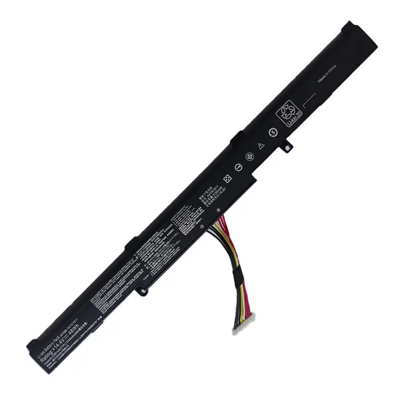 14.4V 48Wh Laptop Notebook Battery A41N1611 For ASUS ROG GL553 GL553VD GL553VE GL553VW Series A41LK5H A41LP4Q 0B110-00220200 New