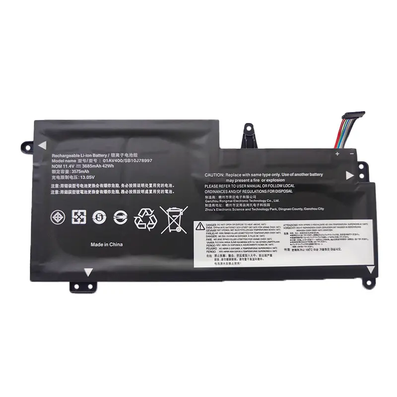 11.4V 42WH 01AV400 01AV401 01AV437 01AV436 Laptop Battery For Lenovo Thinkpad 13 G2 S2 2nd Gen SB10K97592 SB10k97593 SB10K97594