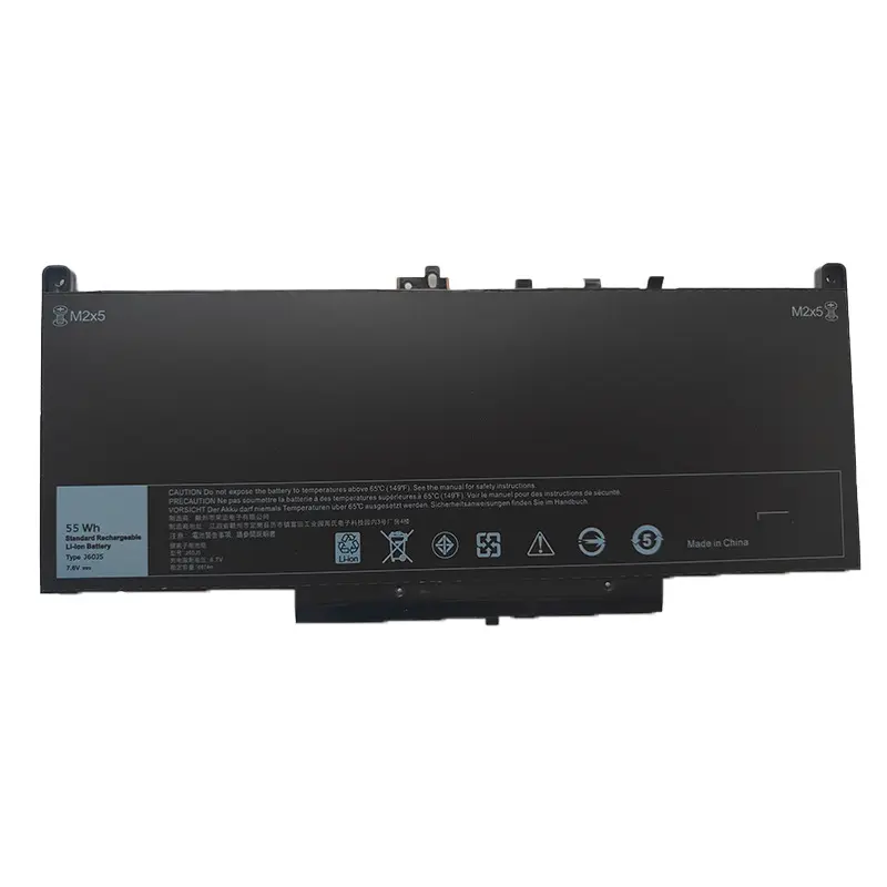 LIXI 7.6V 7000mAh J60J5 Laptop Battery for Dell Latitude E7470 1W2Y2 0MC34Y MC34Y R1V85 242WD GG4FM WYWJ2 451-BBSX 451-BBSY