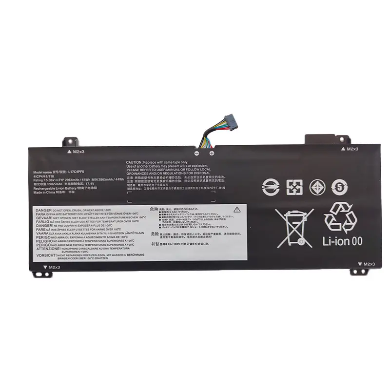 L17C4PB0 Laptop Battery For Lenovo Xiaoxin Air 14ARR 14IKBR 15ARR 15IKBR Ideapad 530s-14IKB 530s-15IKB L17M4PB0 45WH