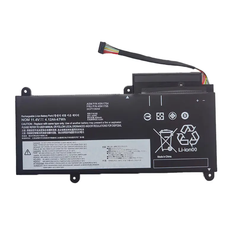 11.4V 4120mAh 47Wh Laptop Battery for Lenovo ThinkPad E450 E450C E455 E460 E460C 45N1755 45N1752 45N1756 45N1753 45N1757 45N1754