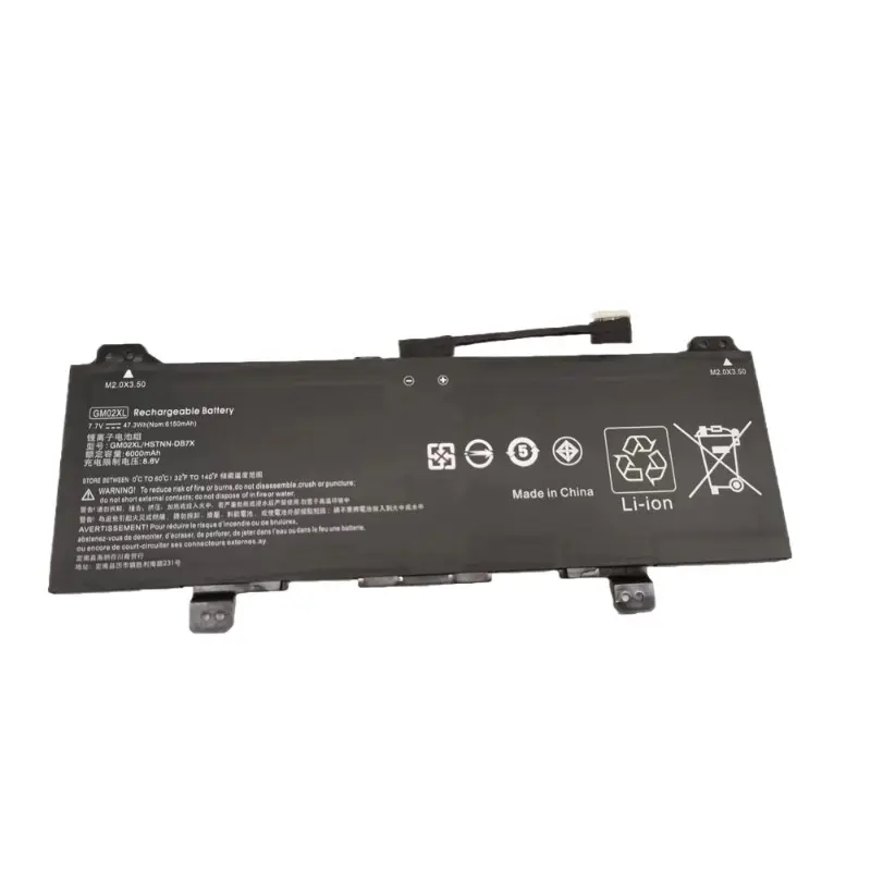 Laptop Battery For HP Chromebook 14 G5 Chromebook X360 11 G1 G2 EE Chromebook 11A G6 G8 EE 11 G7 G8 EE GM02XL 917725-855 7.7V