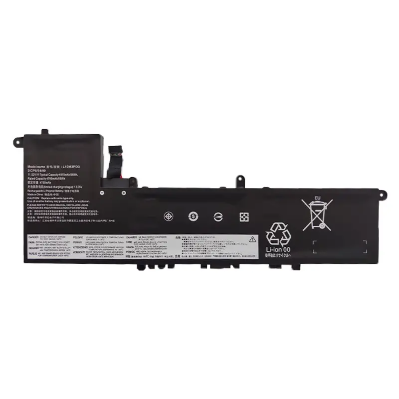 11.52V 4795mAh 55Wh Laptop Battery L19D3PD3 L19M3PD3 Battery for Lenovo IdeaPad S540-13ITL S540-13IML 13ARE
