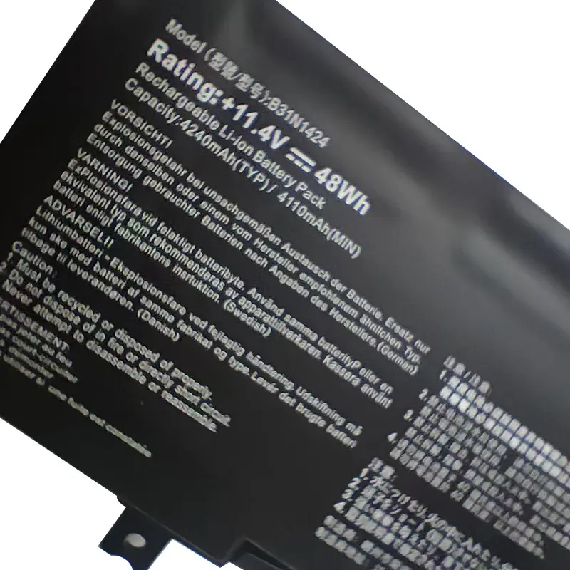 B31N1424 Laptop Battery for Asus K401L A401L K401LB K401LB5010 K401LB5200 K401LB5500 A400U K401U K401UB K401UQ 11.4V 48Wh