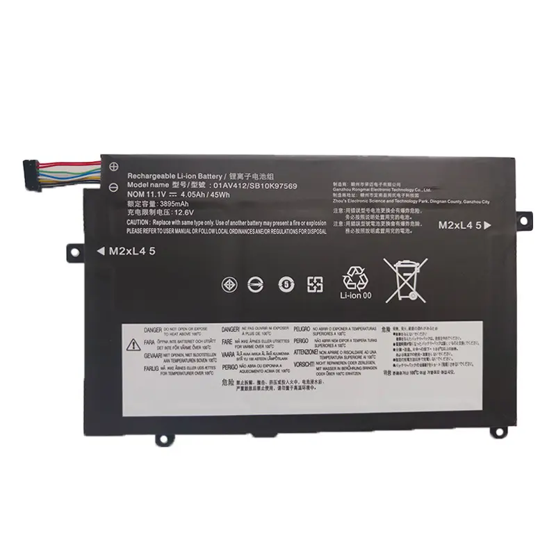 01AV411 01AV412 01AV413 Laptop Battery For Lenovo ThinkPad E470 E470C E475 SB10K97568 SB10K97569 SB10K97570 4.08Ah