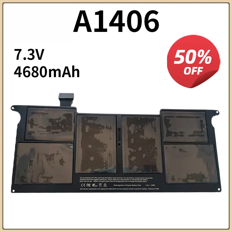 Laptop Battery For Apple Macbook Air 13'' A1466 A1369 A1465 11'' A1370 12'' A1534 A1377 A1405 A1496 A1375 A1495 A1527 A1705