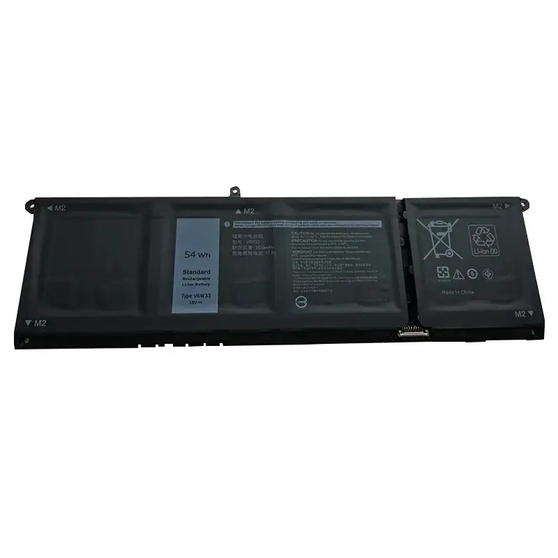 V6W33 15V 54WH 3500mAh Laptop Battery for Dell Latitude 3320 3520 3420 Vostro 5420 5510 5515 P144G Inspiron 15 5510 3510 3515