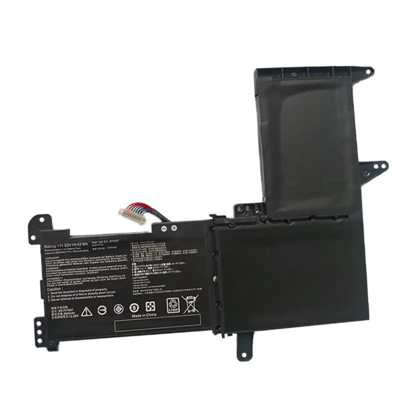 B31N1637 Laptop Battery For ASUS X510 X510UA X510UF X510UQ VivoBook S15 S510UA S510UQ S510UN S510UR F510UA F510UQ 42WH