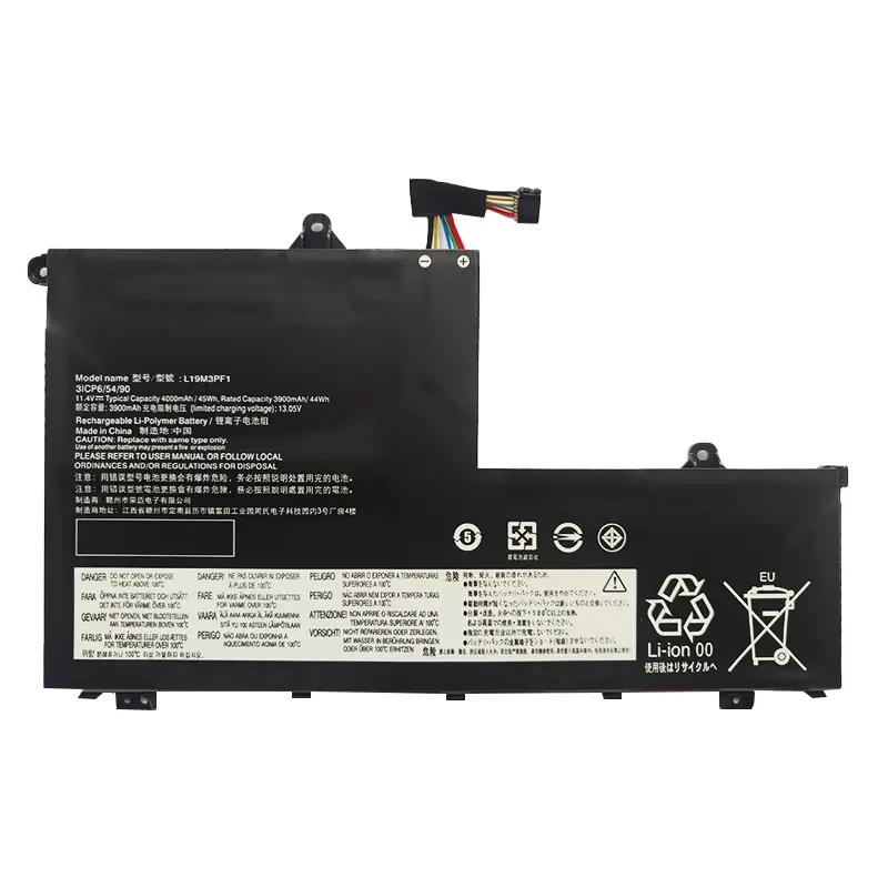 11.4V 3900mAh 44Wh Laptop Battery L19C3PF9 11.1V/45Wh/4140mAh L19M3PF1 L19C3PF1 L19D3PF2 L19D3PF0 L19L3PF8 For LENOVO