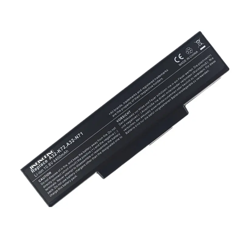Laptop battery for Asus K72JH K72JK K72JL K72JM K72JO K72JQ K72JR K72JT K72K K72L K72N K72P K72Q K72R K72S