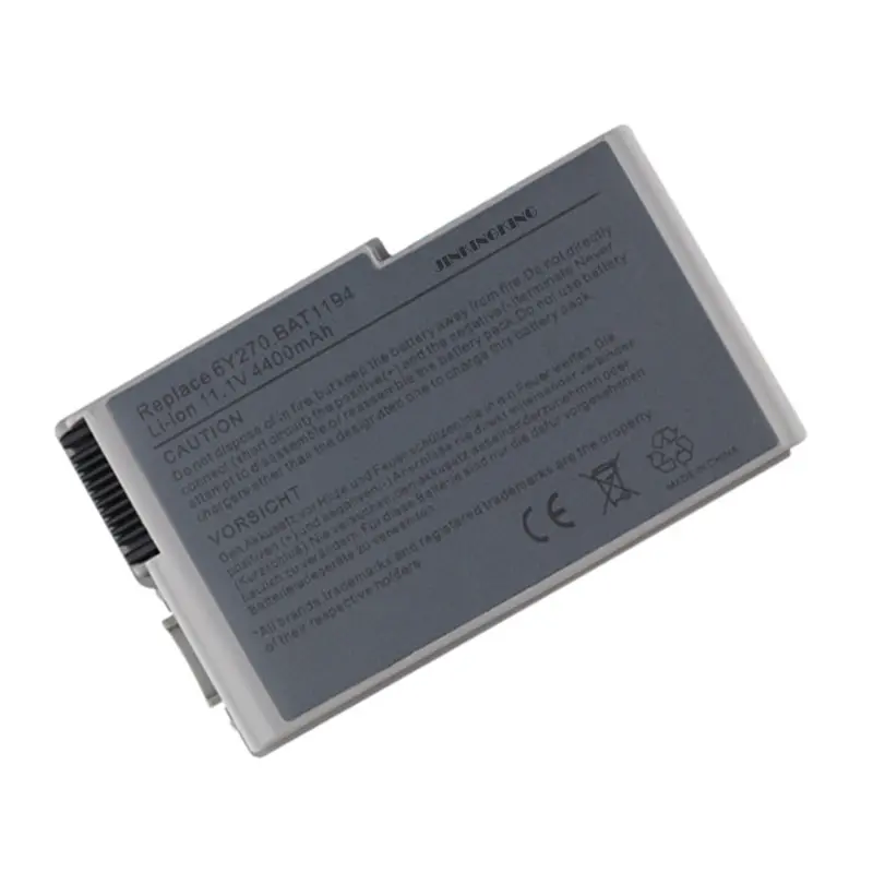 6Cell Laptop Battery For Dell lnspiron 510 600m Latitude D500 D505 D510 D520 D610 D600 D530 6Y270 U1544 310-5195 C1295 4P894
