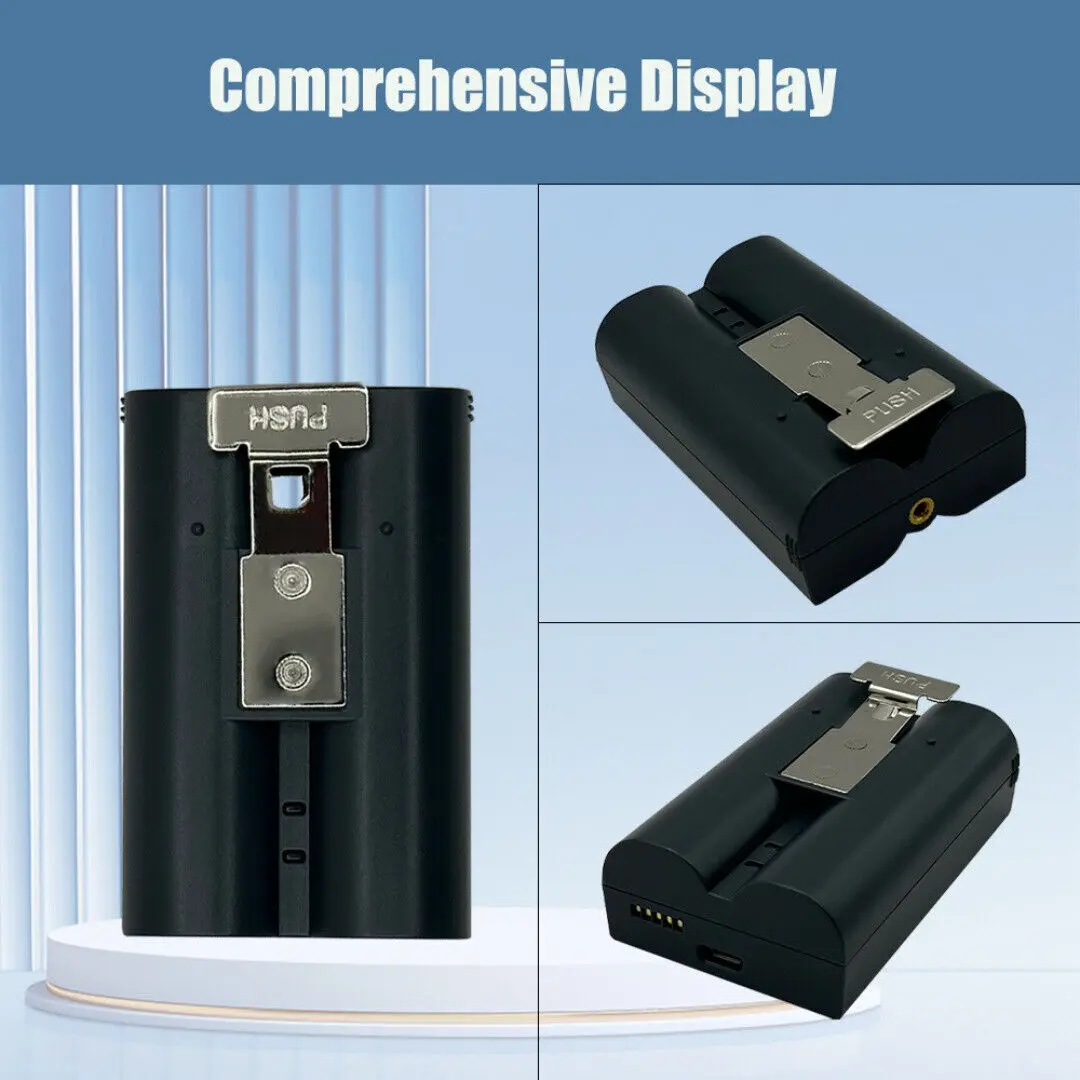3.65V 6040mAh Ring Doorbell Battery RV4 For Ring Video Doorbell 2/3/4,Ring Stick Up Cam Solar Replace V4,Video Doorbell