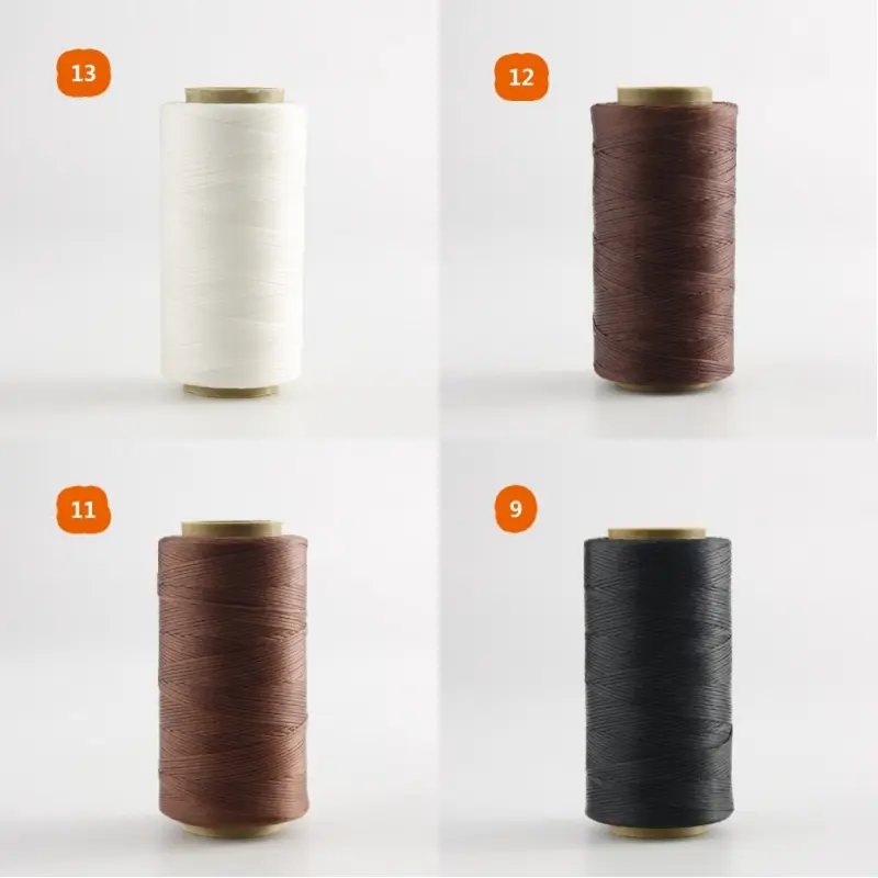 220M/Roll 1mm Sewing Waxed Thread 150D Hand Stitching Cord for Leather Tool DIY Handicraft Leather Home DIY Crafts Supplies