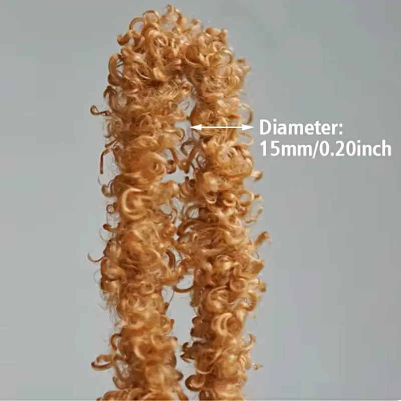 50g Teddy Curly Hair Woolen Yarn Thick Plush Trim Bar Crochet Yarn Diy Knitting Dolls Warm Blanket Handbag Soft Handwoven Thread