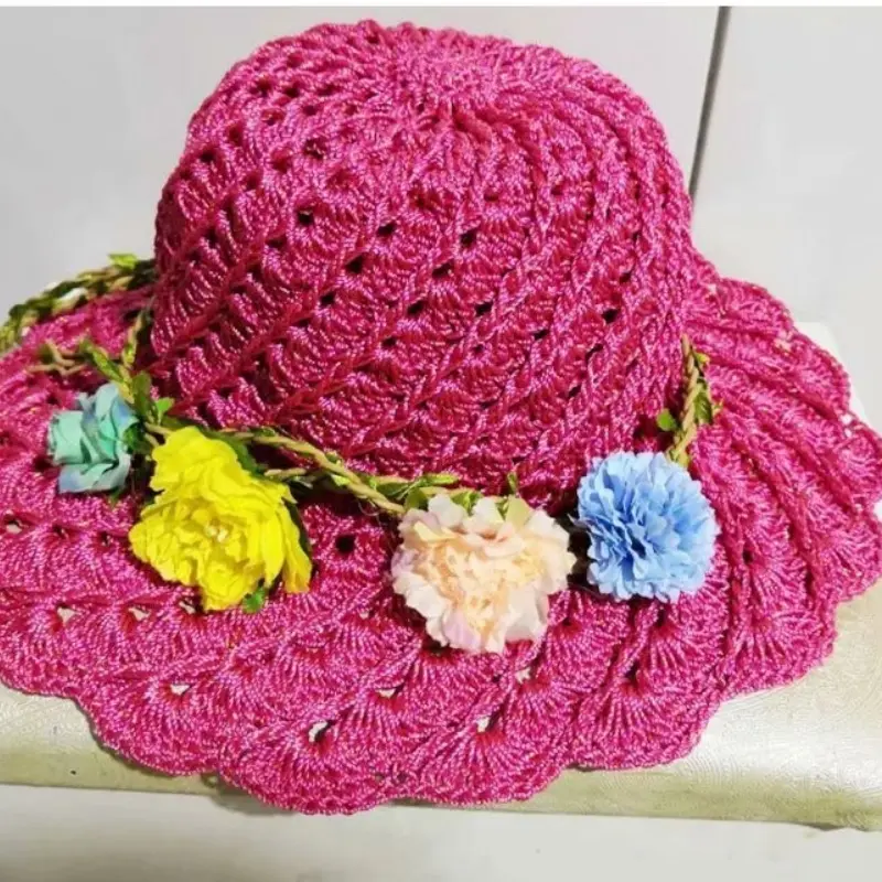 5pcs New Summer Crochet Yarn DIY Craft Thread Ice Silk Art Yarn Cord Polypropylene Yarn for Hat Doll Sewing Bags Crocheting 2025