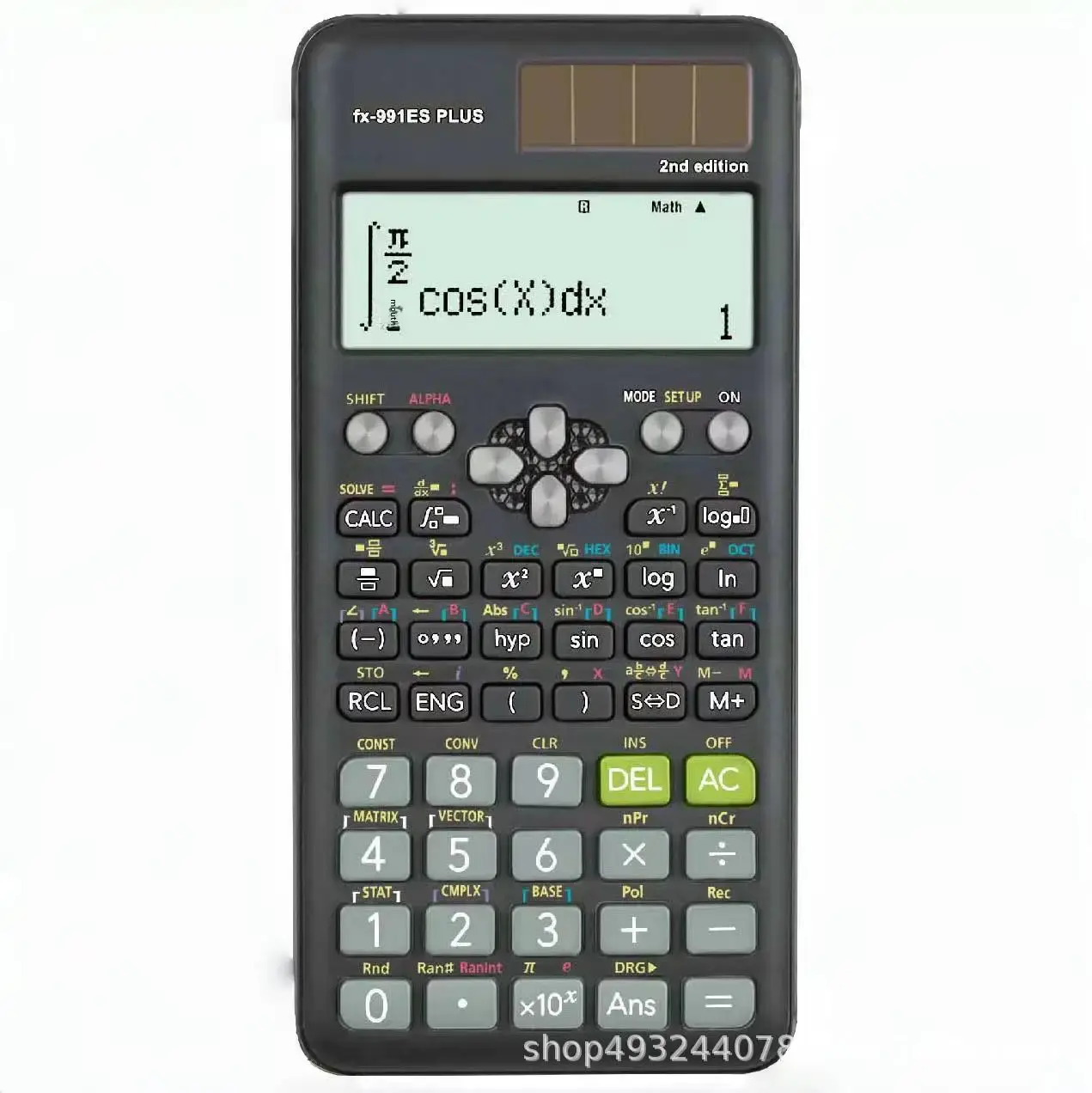 Fx991esplus Second Generation Science Calculator Function Calculator Colorful Logo For Cross-border Trade Students